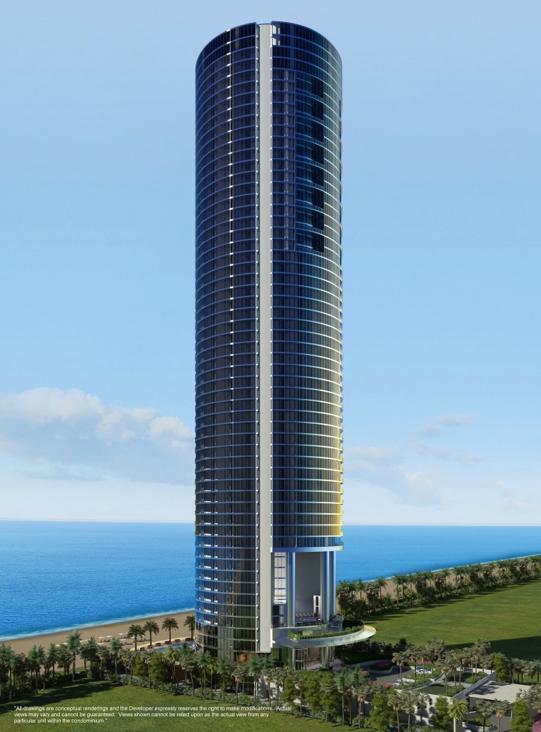 Porsche Design Tower Immeuble Sunny Isles