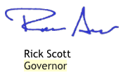 Gouverneur de la Floride signature - OfcourseMiami
