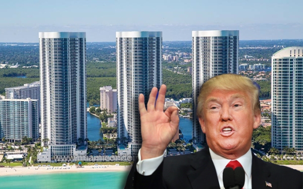 Les 3 résidences Trump a Sunny Isles Miami