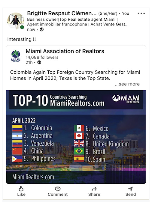 marché immobilier à Miami